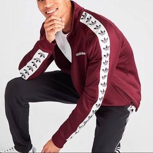 adidas originals tape jacket